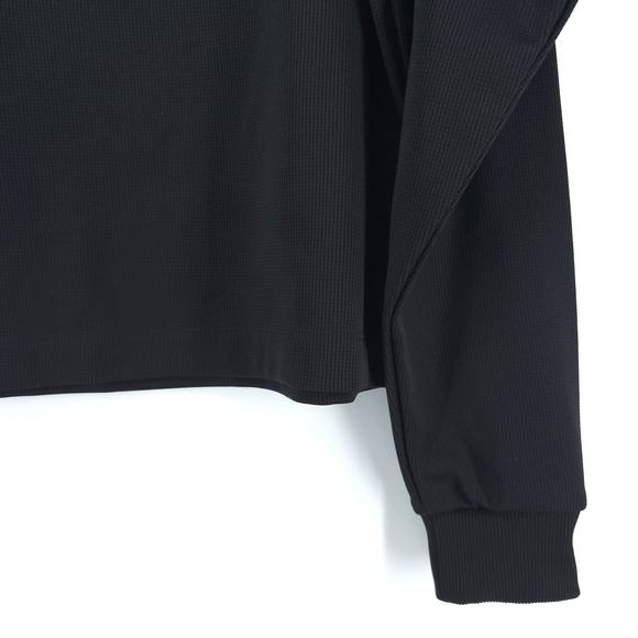 Puma Black Long Sleeve XTG Crew Neck Boxy Fit Athleisure Raglan Pullover M - Picture 10 of 11